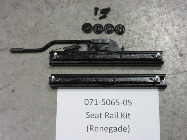 071-5065-05 - Seat Rail Kit fits the 071-5065-00 (See Models Used On For Details)